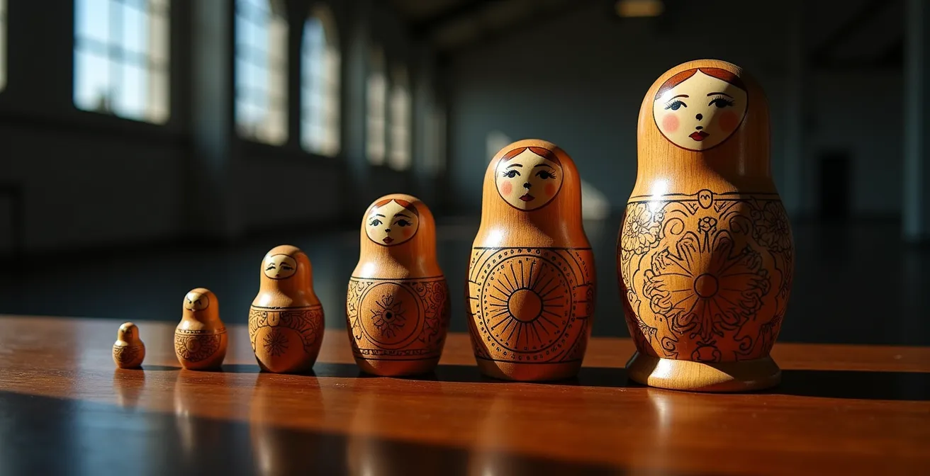 Modello di branding a matrioska per reti d'impresa alle fiere internazionali