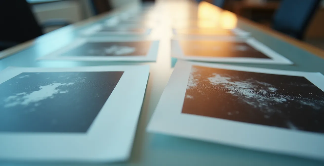 Comparazione visiva tra immagini stock generiche e foto aziendali autentiche