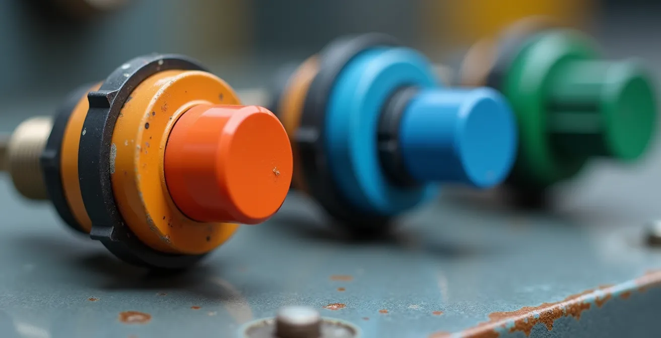 Confronto tra diversi stili di pulsanti CTA con focus sul microcopy specifico per B2B